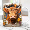 3D Animal Wrap Coffee Mug - 11 oz (350 ml) Sublimation Ceramic Kids Mug (Cat, Dog, Bear)