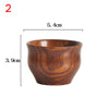Handmade Spruce Wood Big-Belly Cup — Rustic Wooden Beer, Tea & Coffee Mug (Brown)