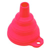 Mini Foldable Silicone Collapsible Funnel 7.5 cm (3.0 in) Portable for Fuel Beer Oil Kitchen