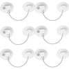 2/4/6-Pack Self-Adhesive Cabinet Locks with Keys — Baby Safety Locks for Fridge, Cabinets, Drawers, Doors & Appliances