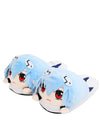 Rei Ayanami Cartoon Couple Plush Home Slippers for Adults – One Size (28×15×8 cm | 11.0×5.9×3.1 in) – Indoor Cotton Platform Slippers with EVA Sole