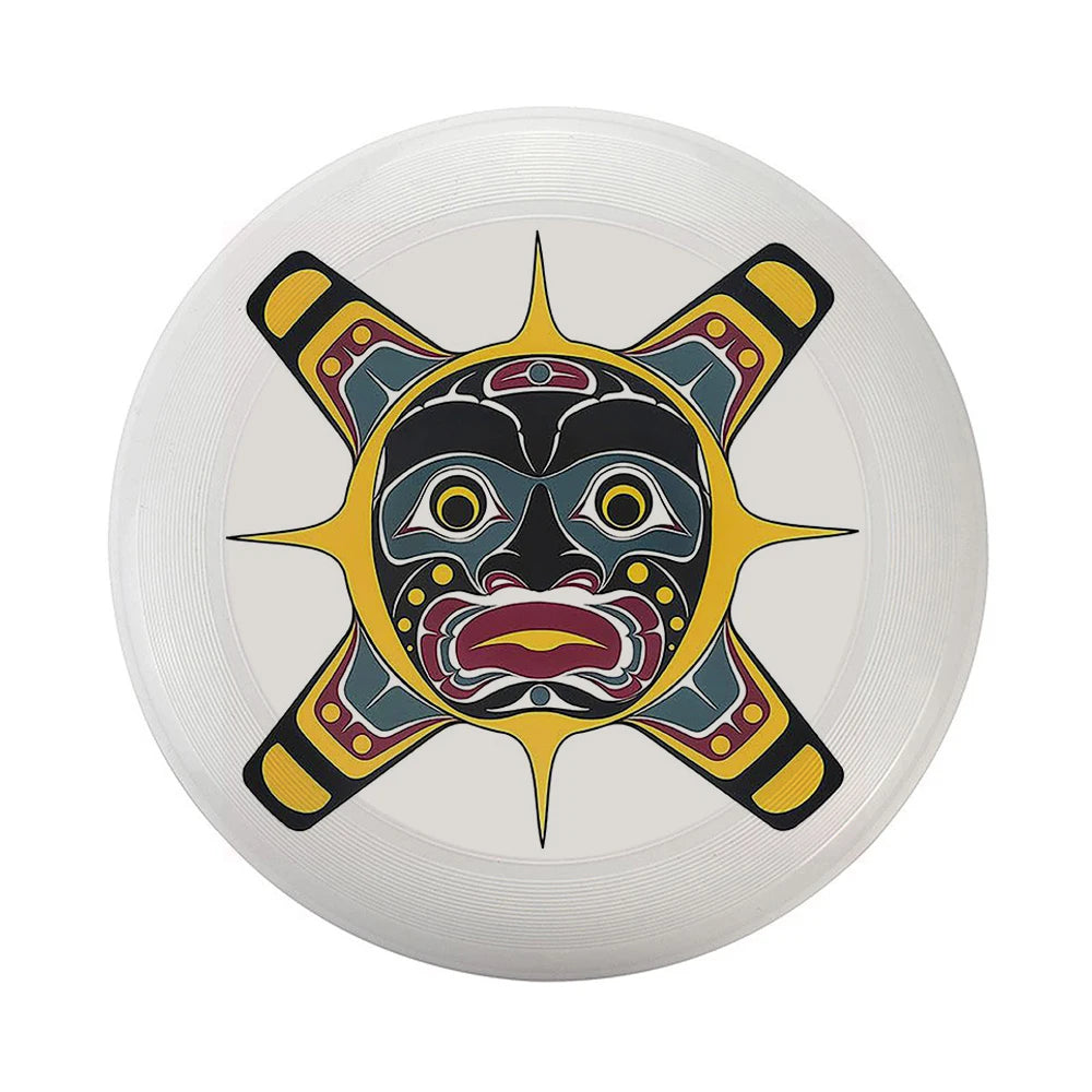 Flying Disc Frisbee - 200mm (7.9 in) & 275mm (10.8 in) Portable Flying Saucer for Outdoor Sports, Kids & Adults