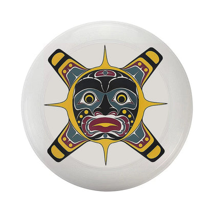 Flying Disc Frisbee - 200mm (7.9 in) & 275mm (10.8 in) Portable Flying Saucer for Outdoor Sports, Kids & Adults