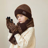 Kids Winter Hat, Scarf & Gloves Set – Knit Beanie, Neck Warmer Gaiter, and Mittens for Boys & Girls (4-10 Years)