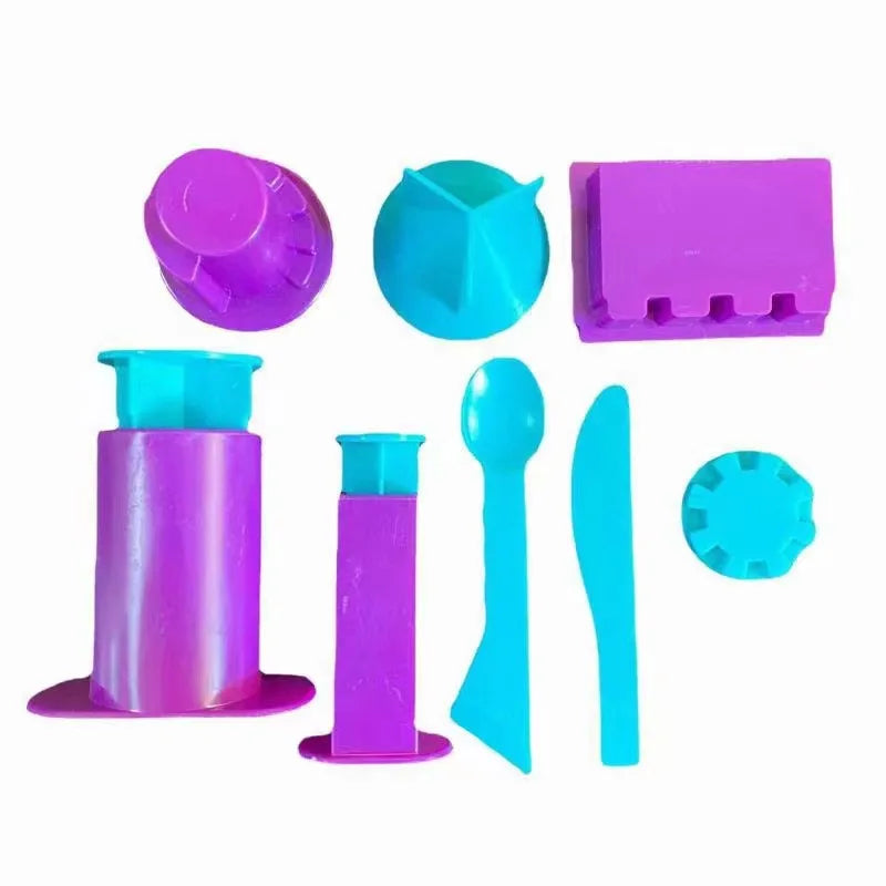 Ultra-Light Clay Space Sand Mold Set with Castle, Animal, and Marine Shapes for Children’s DIY Play – view 8