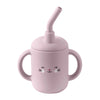 Newborn Feeding Portable Drinkware, Baby Food Storage Snack Cup, Infant Sippy Cup, Silicone Feed Water Bottle, Baby Accessories