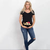 Women Pregnancy T-shirt It's A Girl Baby Print Pregnant Maternity T-shirts Funny Pregnant Women Summer Tees Tops