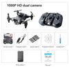 Mini V30 WiFi FPV Drone – Foldable RC Quadcopter with 4K HD Dual Cameras and Obstacle Avoidance