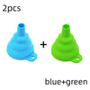 Mini Foldable Silicone Collapsible Funnel 7.5 cm (3.0 in) Portable for Fuel Beer Oil Kitchen