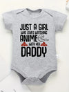 Cute Baby Girl Onesie – High-Quality 100% Cotton Newborn Bodysuit – Anime-Inspired Fashion Outfit for Infants (0-24 Months)