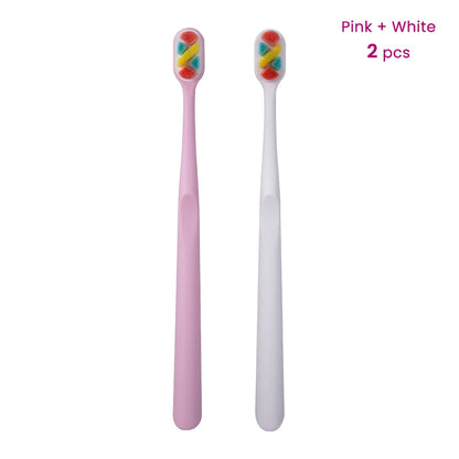 10,000 Bristles Toothbrush, Soft Bristles, Individually Packaged, Household Small Head, Ultra-fine Soft, For Pregnant Women, Adults, Couples