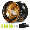 New Professional Yo-Yo Ball - Stainless Steel Bearings - Colored Aluminum Yo-Yo - Suitable for Children, Beginners & Advanced Class