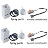 DIY Technical Motor Sprayer – Electric Exhaust Motor for Train and Car Building Blocks