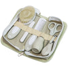 6-Piece Baby Care Kit – Nasal Aspirator, Nail Clipper, Brush, File, Comb & Scissors Set for Daily Cleaning and Care