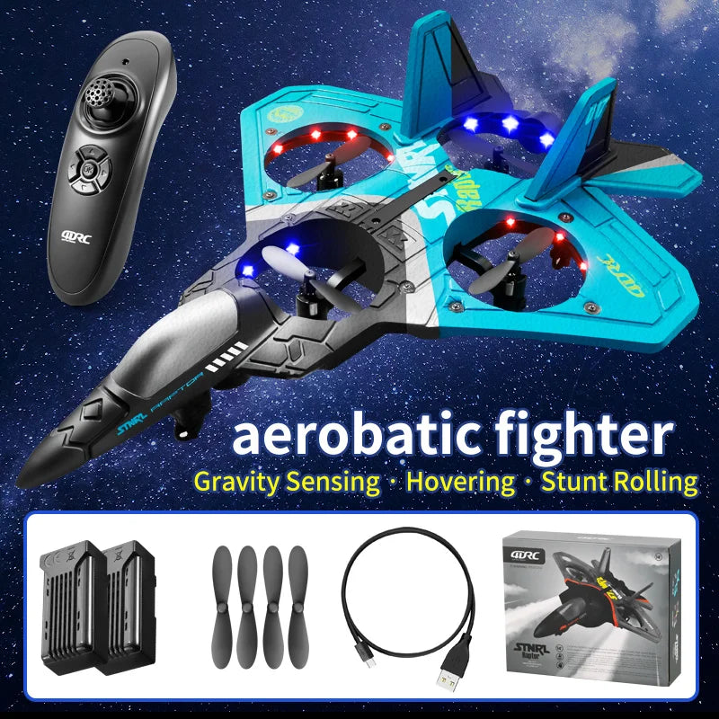 4DRC V17 2.4G RC Plane Radio Control Fighter EPP Foam Glider