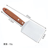 Stainless Steel Spatula and Grill Scraper Wood Handle for BBQ