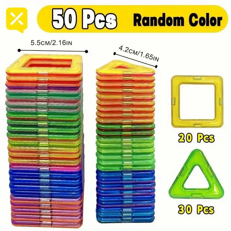 DIY Magnetic Building Blocks Mini and Big Size Construction Set