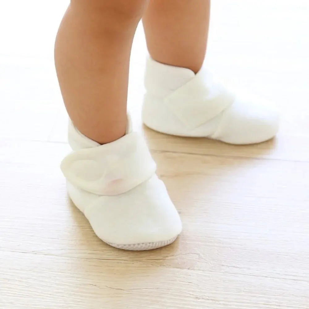 Meckior Baby Shoes Socks Warm Anti-Slip Cotton Comfort Lightweight Crawl First Walkers for Boys & Girls