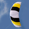 Outdoor Fun Sports 1.4m Dual Line Stunt Parafoil Parachute Beach Kite for Beginners