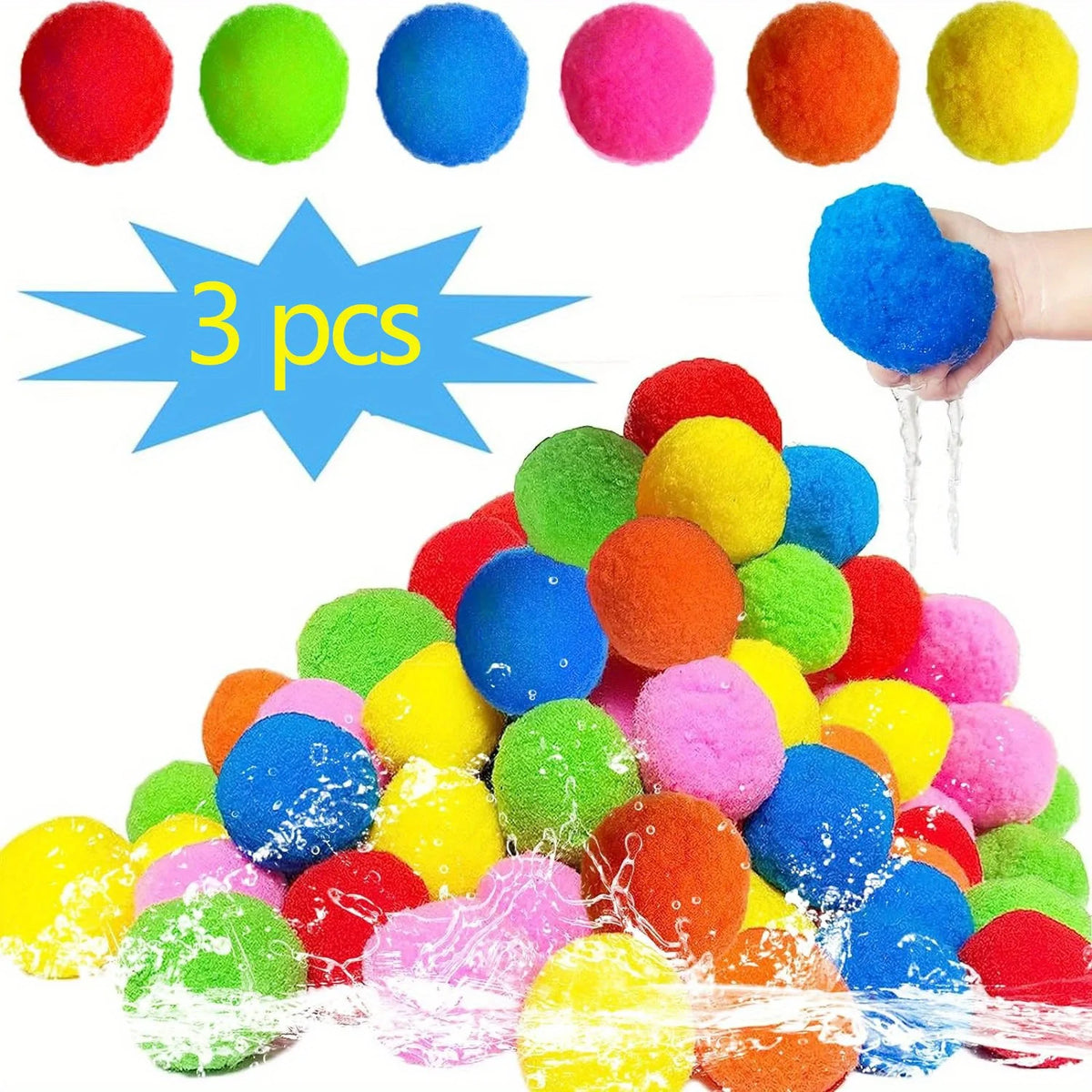 Reusable Water Balls and Water Balloons for Outdoor Toys and Pool Games – view 10