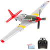 P51D RC Airplane One-Key Aerobatic 2-Ch 4-Ch RTF Mustang with Xpilot Stabilization