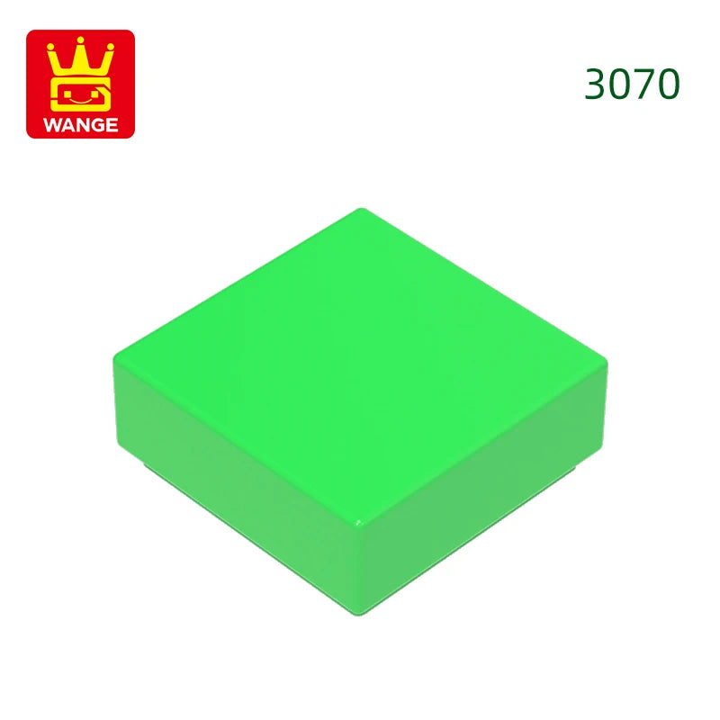 Wange 666PCS Wooden MOC Loose Parts – 1x1 Light Area Building Blocks, DIY Toy Assembly Set for Children, Compatible with Bricks, Gift with Storage Box