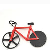 Bicycle Pizza Cutter Stainless Steel Wheel Roller Slicer