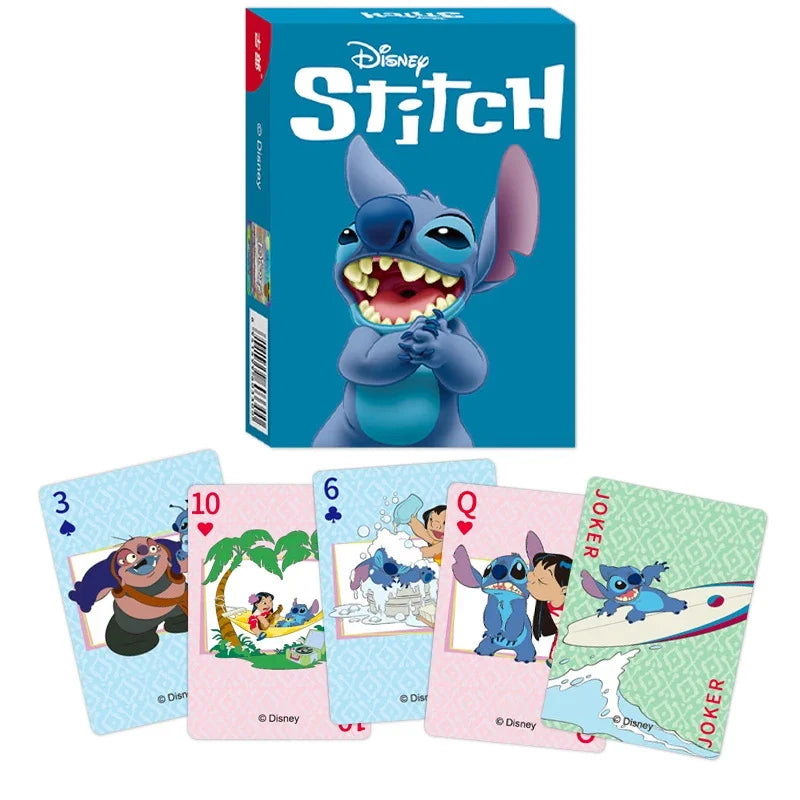 Disney Stitch & Lotso Playing Cards - Poker Deck for Indoor Family Entertainment and Board Games