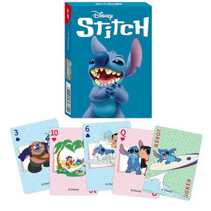 Disney Stitch & Lotso Playing Cards - Poker Deck for Indoor Family Entertainment and Board Games