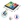 Ludo Game Set (Strategy Game, Foldable Board for Travel, Parent-Child Interaction, Family Party Toy)