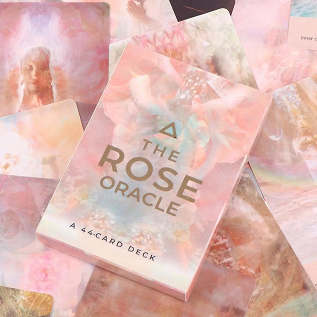 Tarot Oracle Cards - English Version Deck, Witchcraft & Fairy Divination with E-Guidebook, Mysterious Board Game