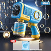 Space Automatic Bubble Gun Bubble Machine for Kids – Non-Toxic ABS Bubble Toy for Outdoor, Beach & Bath