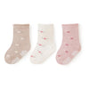3 Pairs Newborn Baby Socks - Autumn Warm, Breathable Non-Slip Stockings | Solid Fashion Socken for Boys & Girls, Kids Clothes Accessories
