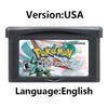 GBA Game Cartridge (32-bit, Pokemon Series, Odyssey Cloud White, FireRed & Silver Rival Rom Hack)