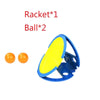 Parent-Child Catch & Throw Racket Set for Kids & Adults – 1 or 2 Pack Hand-Grip Ball Game, Outdoor Fitness Toy
