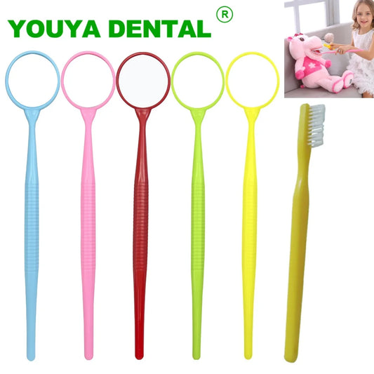 Dental Plush Toy Accessories, Big Toothbrush, Large Anti-Fog Mirror, Toys, Dental Stuffed Toys, Plush Dolls, Kids Gifts