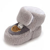 Winter Snow Baby Boots, Cute Bear Warm Booties for Kids, Soft Sole Infant Newborn Toddler Baby Girl Shoes