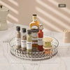 360 Rotating Seasoning Storage Rack Multifunction Pantry Cabinet Turntable Organizer Tray