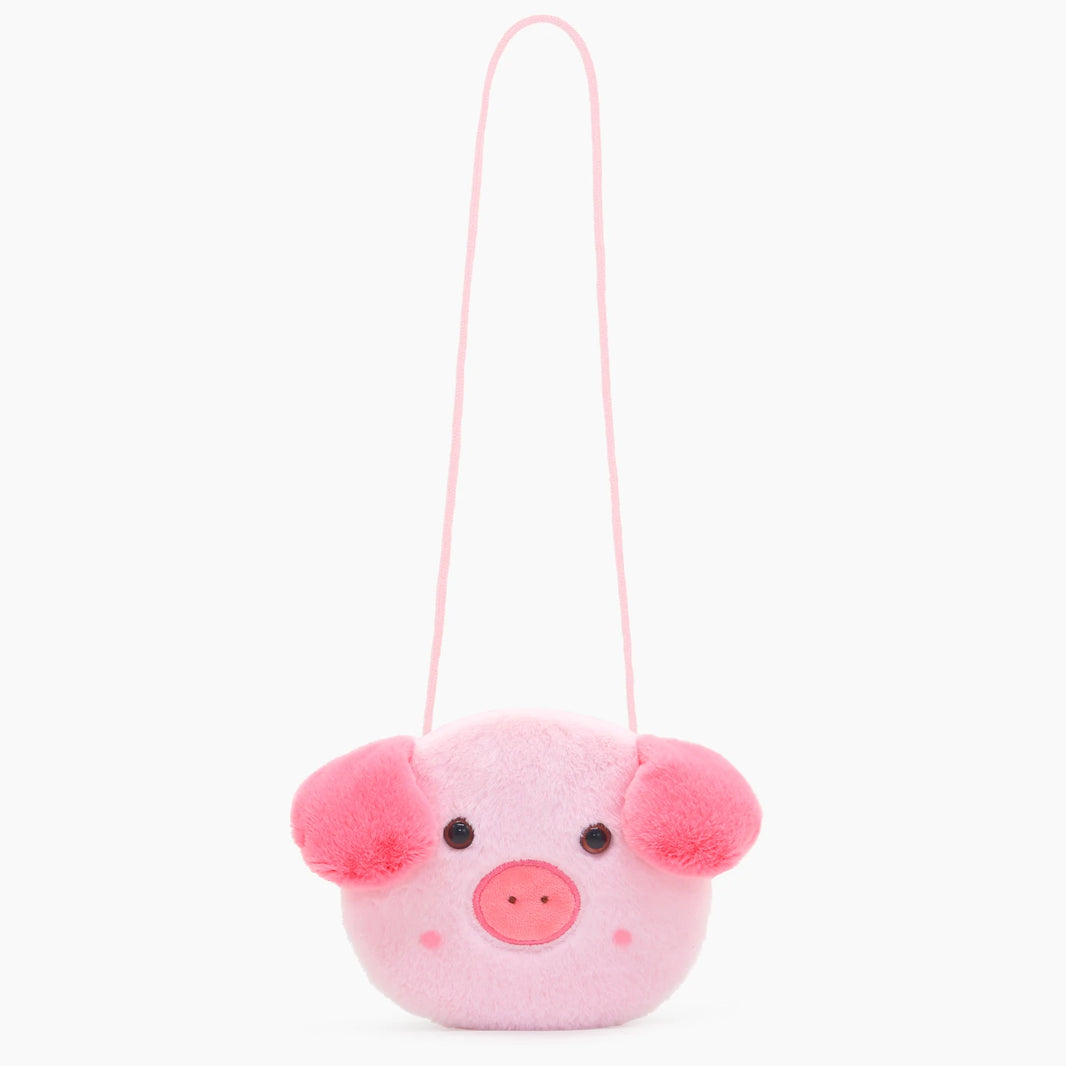 Cartoon Plush Crossbody Bag – Cute Animal Bear Coin Wallet, Mini Shoulder Bag for Boys & Girls - Kidzy Market