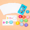 Montessori Math Toy for Kids – Arithmetic Card Matching Game with Addition and Subtraction