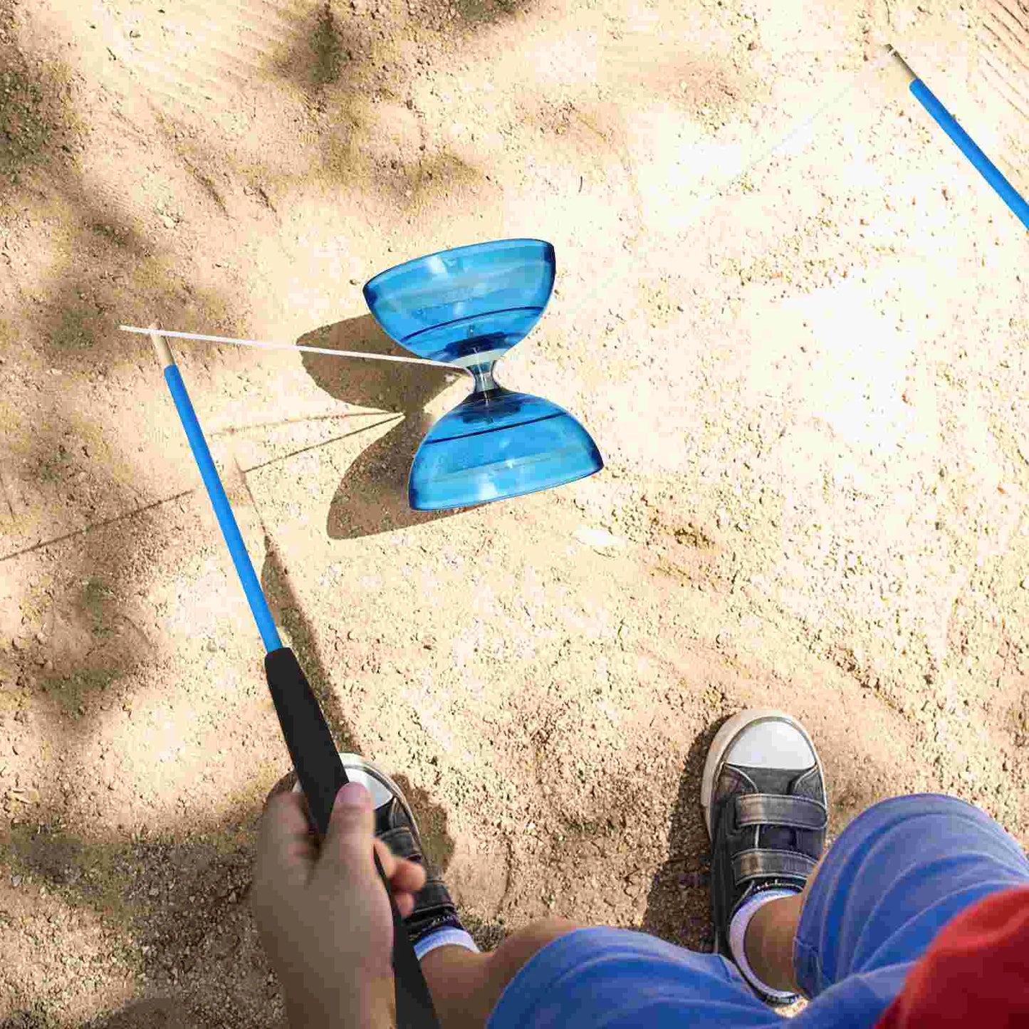 Professional Diabolo Yoyo Set - Juggling and Fitness Toy for Kids and Elderly Users, TPU Material
