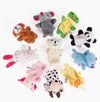 Cartoon Animal Finger Puppets – 10-Pack Plush Finger Puppet Set for Kids, Early Education & Soothing Storytelling