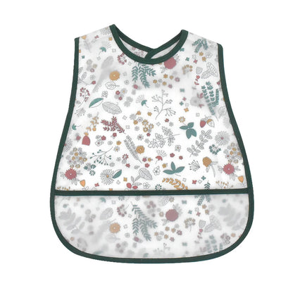 2023 New Cartoon Pattern EVA Waterproof Baby Bibs – Adjustable Feeding Apron with Pocket for Kids, Baby Burp Cloths - Kidzy Market