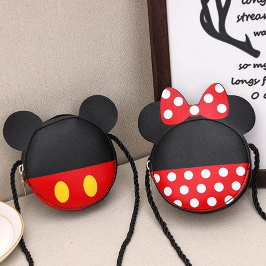 Cute Mini Girls' Crossbody Bag – Bow Tie Coin Purse, Small Shoulder Bag for Kids - Kidzy Market