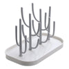 Baby Bottle Countertop Drying Rack, Detachable Toddler Sippy Cups, Infant Dishes Dryer Holder with Drainer Tray, Baby Accessories