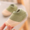 Baby First Walker Shoes – Soft Rubber Sole Non-Slip Knit Booties for Infants & Toddlers (Boys & Girls)