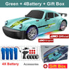 4WD RC Drift Car with LED Lights and 2.4G Remote Control 20km/h Speed