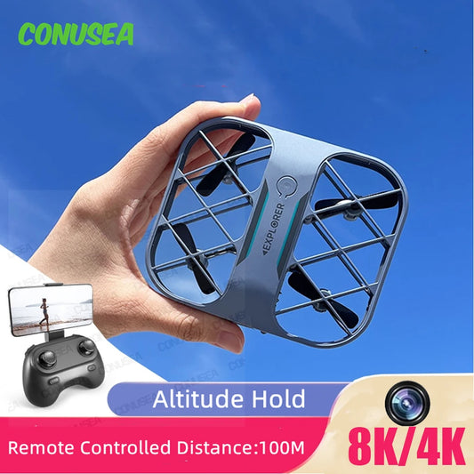 JJRC H107 Mini Drone – 8K/4K Quadcopter with Real-Time Transmission Camera