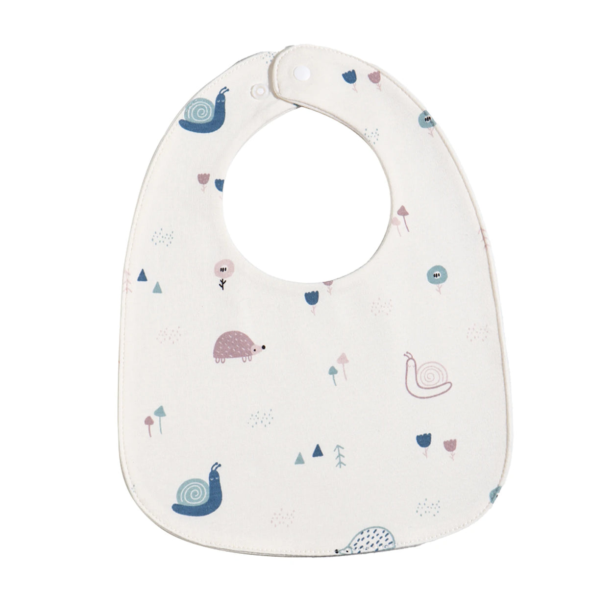 INSULAR 3-Layer Baby Bibs & Burp Cloth Set – Soft Cotton Adjustable U-Shape Feeding Bib for Newborns & Infants, Saliva Towel & Rice Bag - Kidzy Market