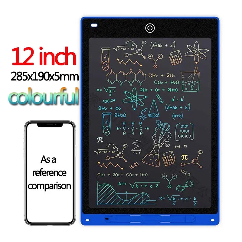 10/12-Inch LCD Writing Tablet – Graffiti Sketchpad and Magic Drawing Board for Kids, Handwriting Blackboard Toy Gift